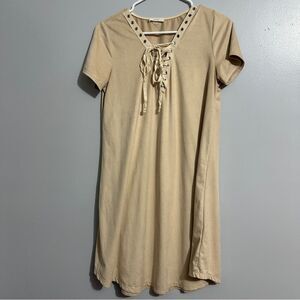 Oddi dress with front tie size S